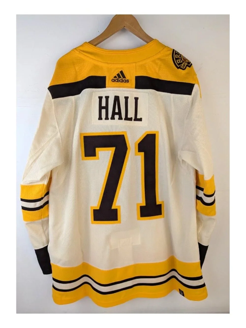 Adidas Sz 52 Boston Bruins Fanatics Centennial Taylor Hall #71 Breakaway Jersey